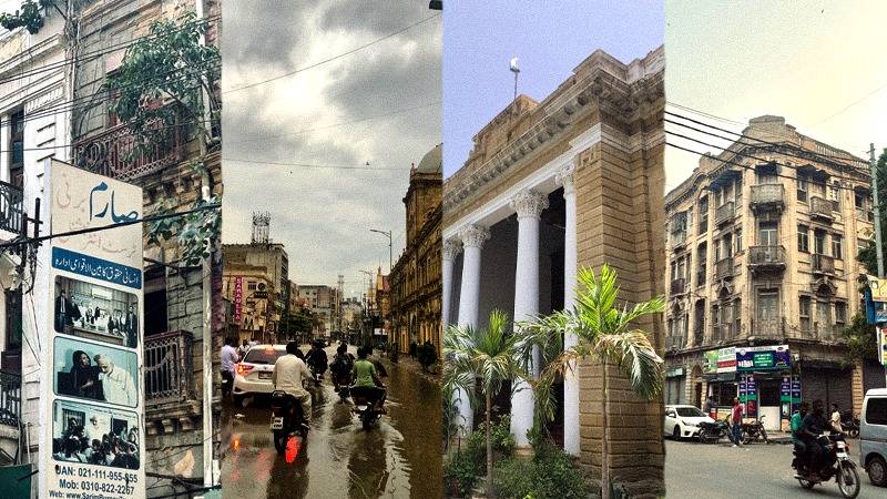 کراچی میں پرانی عمارتوں کا کوئی پرسان حال نہیں 