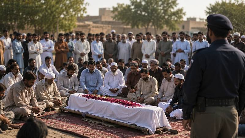 بدین میں احمدی شہری کے جنازے اور سوگ پر پولیس کا دباؤ