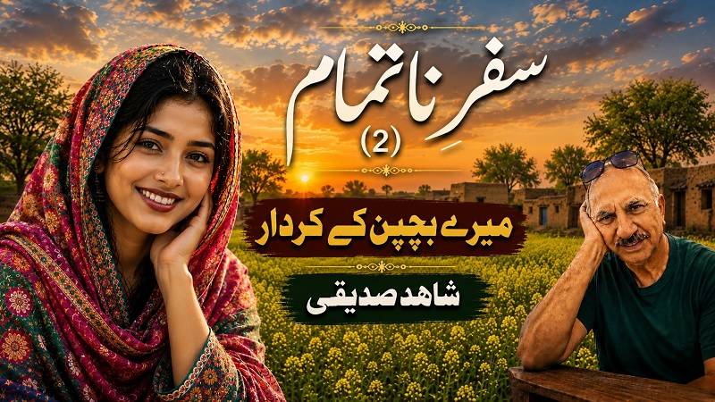 سفرِ ناتمام (2): میرے بچپن کے کردار