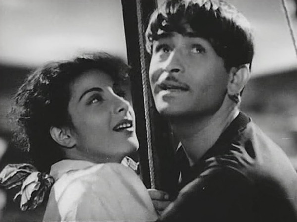 Nargis and Raj Kapoor Dum Bhar Jo
