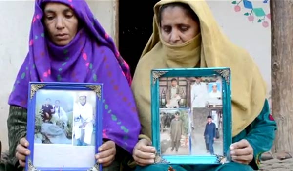 دل آفروزہ دھماکے میں ہلاک ہونے والے تین بیٹوں کی تصویریں