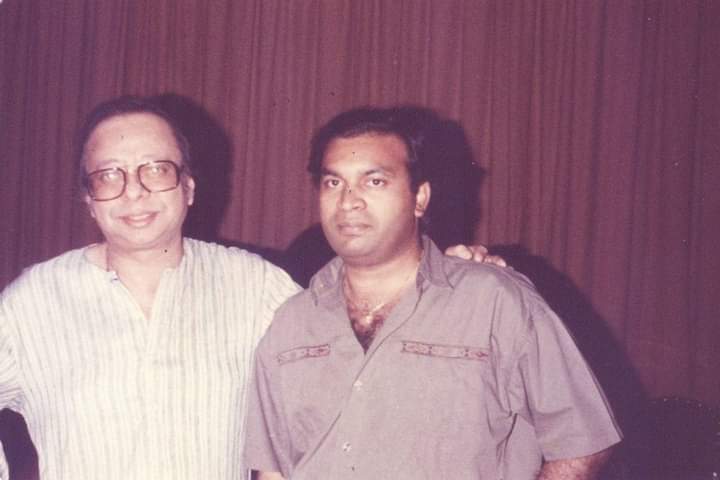 بھارتی موسیقار آر ڈی برمن اور سجاد طافو کی دبئی میں ملاقات